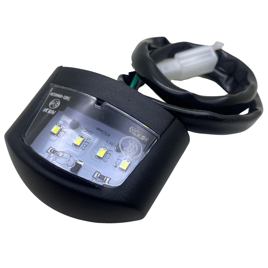 Amazon.com: Yecnecty Motorcycle Rear Licence Plate Light For